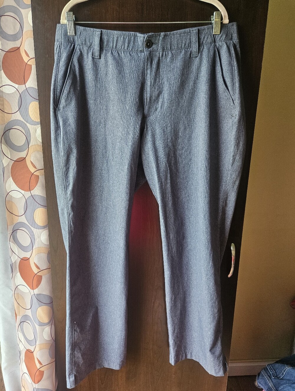 Under Armour Men's Heathered Gray Pants Size 38×30